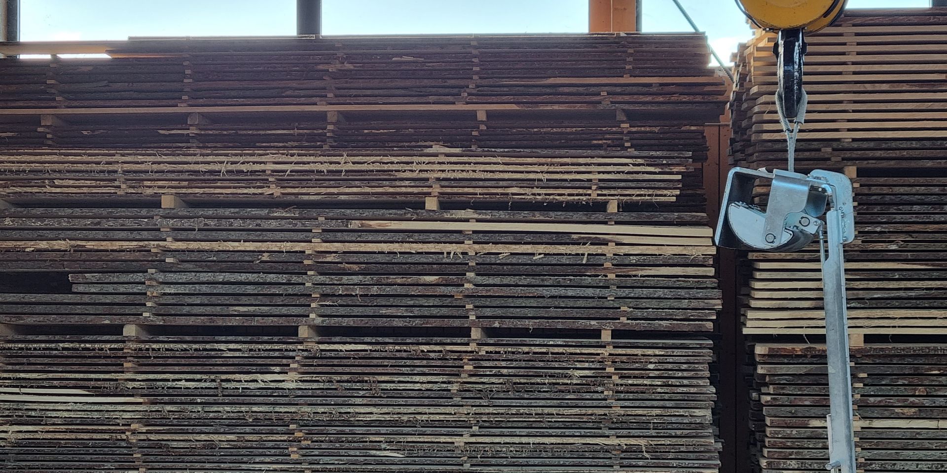 Unser Holzlager in Dottikon.